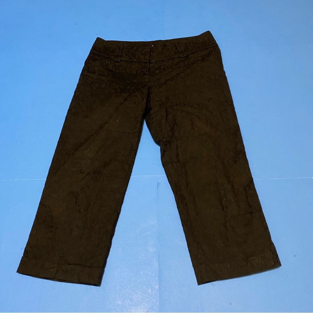 Cache black capris size 10